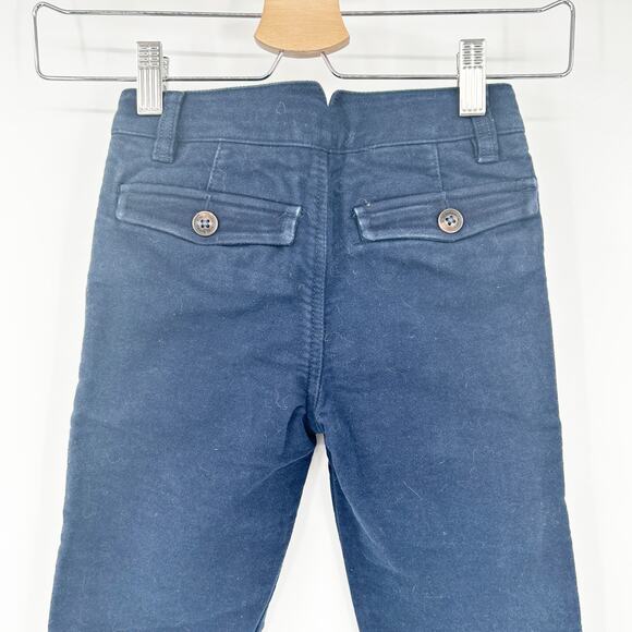 Mini Boden Boys Pull On Cord Casual School Cotton Straight Pants Size 7Y Navy - Picture 5 of 8